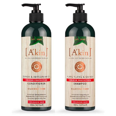 akin shampoo and conditioner.